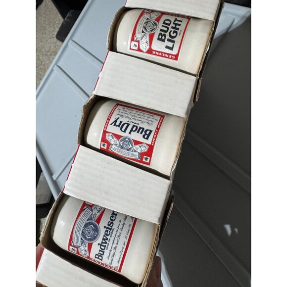 🍺 Anheuser-Busch Six Pack Minis – Mini Beer Steins – Brand New! - Picture 6 of 6